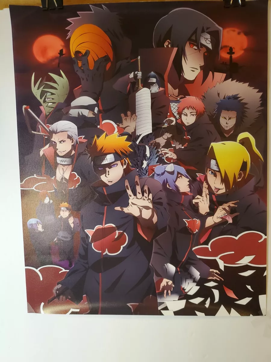 Naruto Shippuden Characters Anime Manga Poster