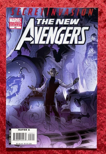 New Avengers #40 2nd Print Cheung, 2008; Secret Invasion 1st Veranke Int & Cover