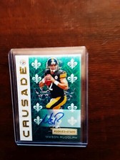 Mason Rudolph RC AUTO # 1/25  2018 Panini Rookies and Stars Crusade Signature