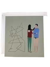 James Benjamin Franklin print ( damaged ) 