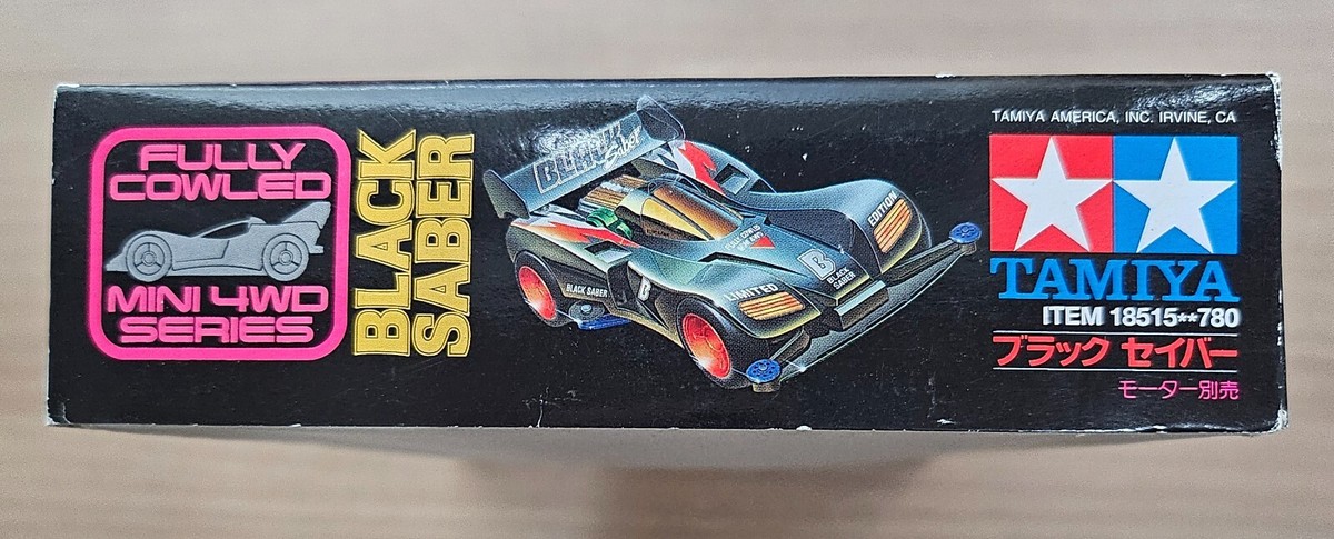 TAMIYA 18515 Mini 4WD BLACK SABER (SUPER I Chassis) | eBay