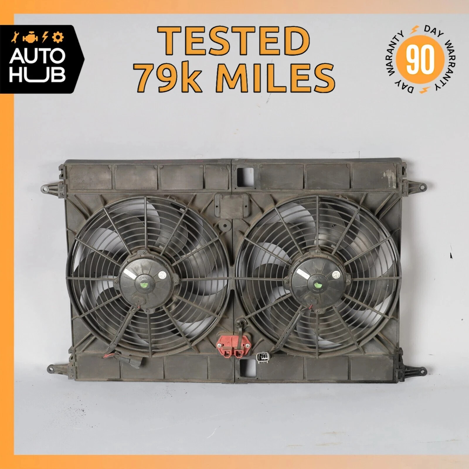 05-07 Maserati Quattroporte M139 Radiator Cooling Fan Motor 022760 OEM 79k