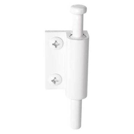 Primeline Tools U 9874 White, Diecast, Sliding Patio Door Lock (Single Pack)
