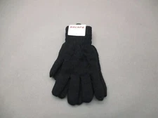 NWT Escape Polar Extreme Ome Size Mens Black Wool Cotton Blend Knitted Gloves 6R
