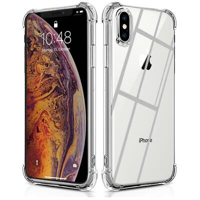Silikon Schutz Hülle Für iPhone Serie Handy Cover Tasche Case Transparent TPU