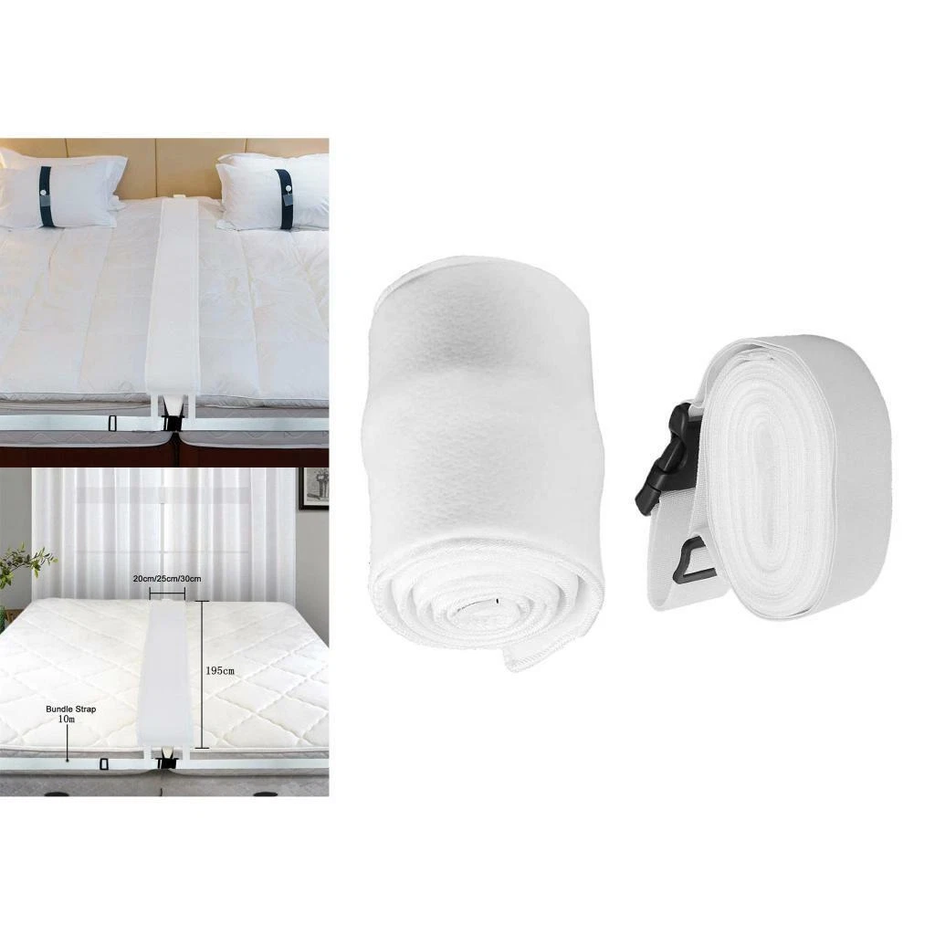 Mattress Extender Connector Strap Twin to King Converter Kit for
