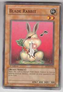 Yu Gi Oh Blade Rabbit Common Englisch Fet En018 Klingenzahn Hase Ebay