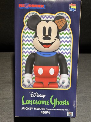 BE@RBRICK MICKEY MOUSE (Lonesome Ghosts Ver.) 400％ MEDICOM TOY Bearbrick