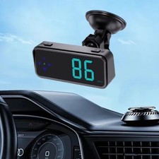 New Universal Mini Led Digital Speedometer Gps Car Hud Head Up Display Mphkmh