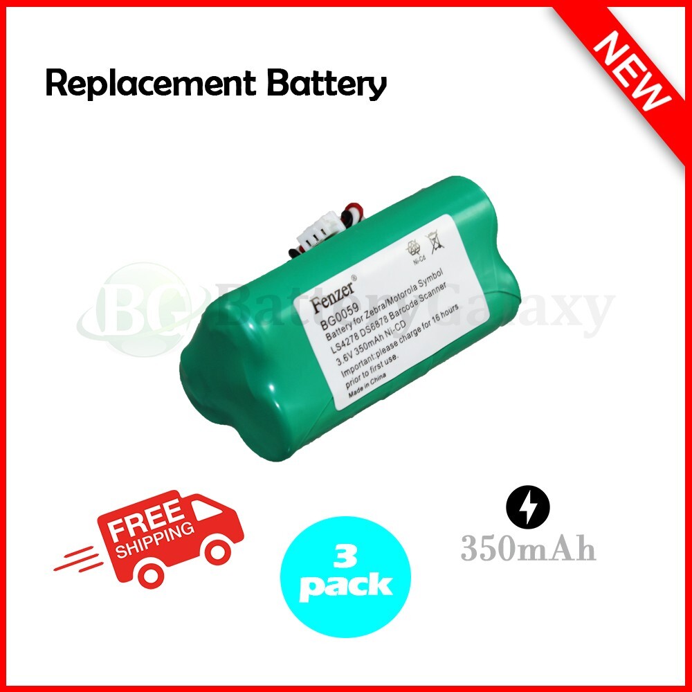 LOT Battery for Zebra/Motorola Symbol LS4278 DS6878 82-67705