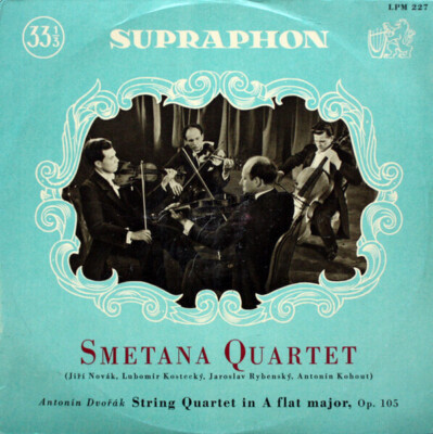 Dvořák / Smetana Quartet String Quartet In A Flat Major, Op. 105 Supraphon