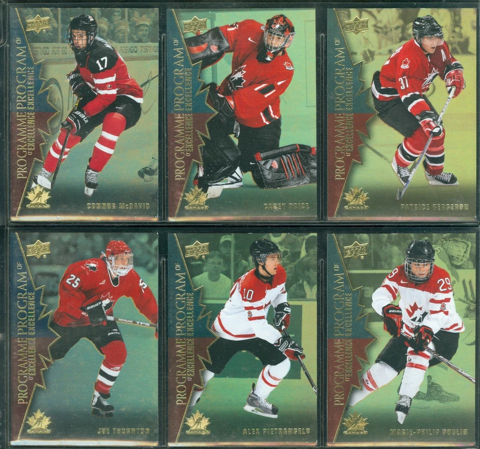 2021-22 TIM HORTONS TEAM CANADA CANVAS TRIOS TIMBITS CAPTAINS HOCKEY SEE LIST - Image 2 of 4