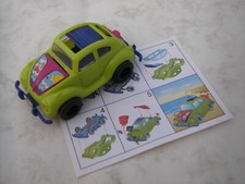 VW gr&uuml;n mit Beipackzettel aus dem Maxi- &Uuml;berraschungsei, unbespielt, NEU !
