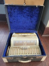 Stanelli Ballerina 6&nbsp;piano accordion Gold Glitter And White Pearl