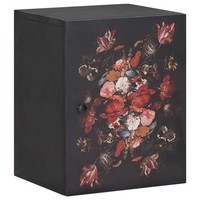 HäNgeschrank Aus Massivholz Mango Mehrfarbig 38 X 33,5 X 48 Cm
