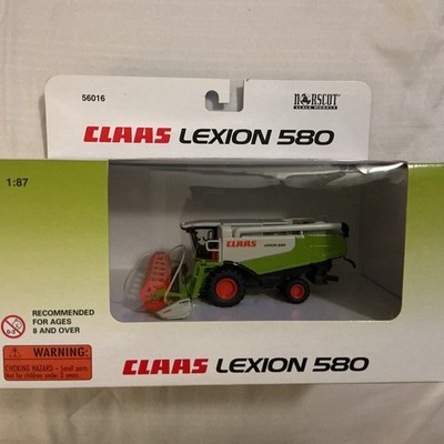 Claas 580 Lexion Combine With Grain Head By Norscot 1/87 Scale