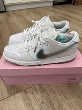 Size 13 - Diamond Supply Co. x Nike Dunk Pro SB Low White Diamond