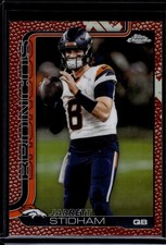 2025 Topps Chrome - Jarrett Stidham #89 Football Leather Refractor