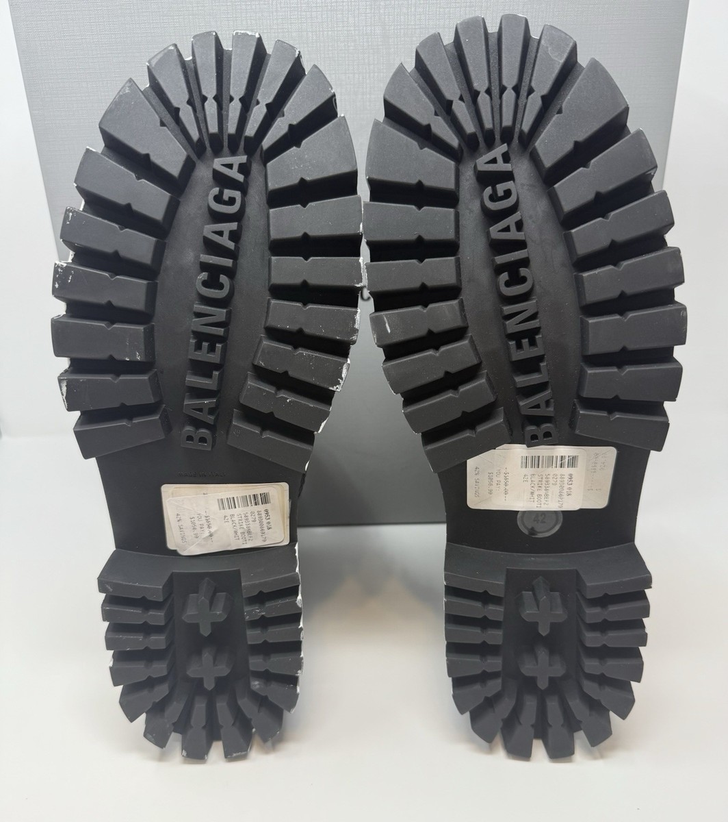 Balenciaga Strike Lace Up Graffiti Boots Size 9 US 42 EU Balenciaga Strike Lace Up Graffiti Boots Size 9 US 42 EU | eBay main image 3