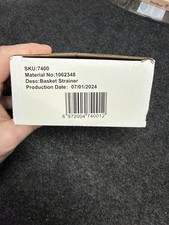 Stainless Steel Sink Drain Basket Strainer Fits Kohler 3.5 in. to 4 in. 7400