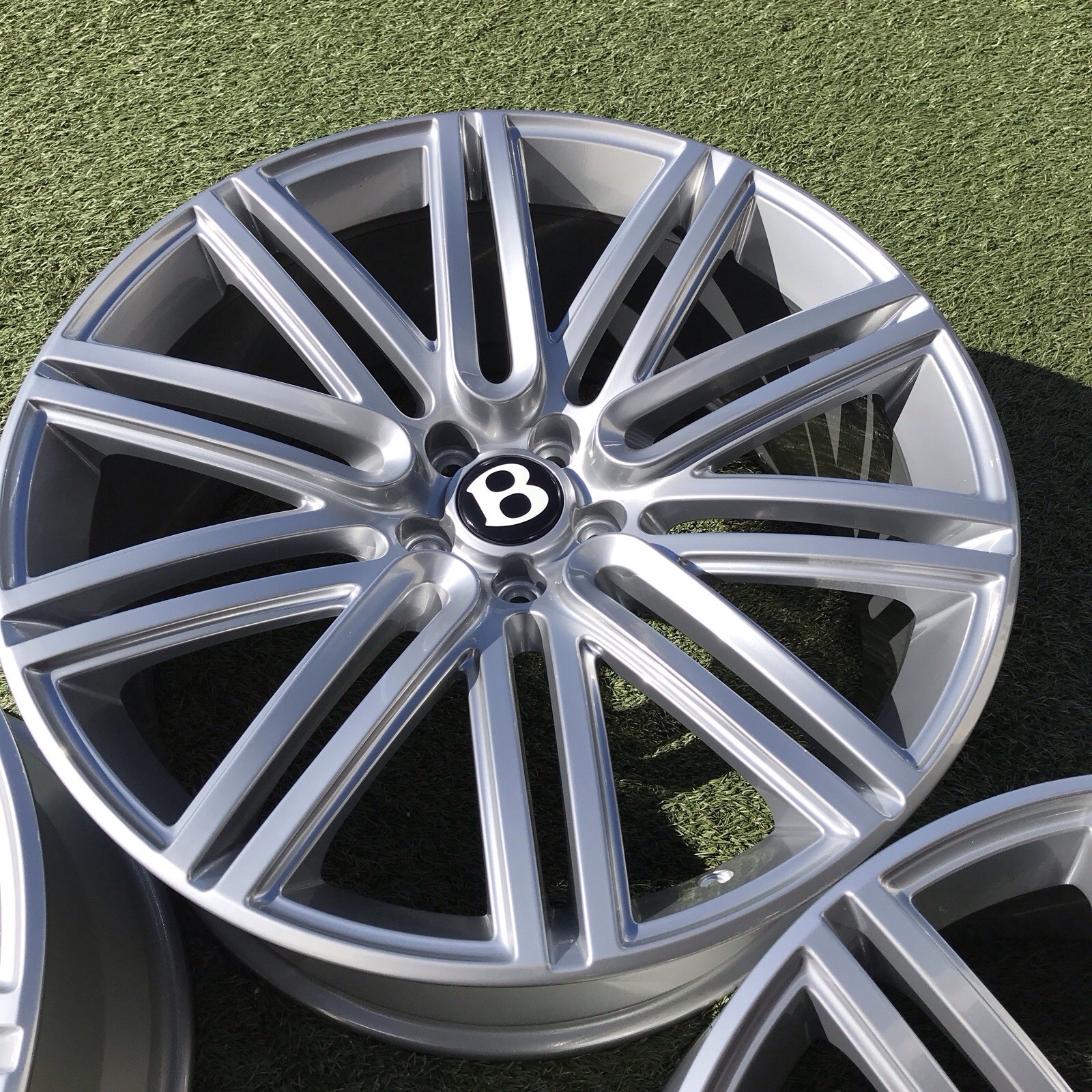 21 BENTLEY CONTINENTAL RIMS OEM FORGED 3W0601025DN GT  FACTORY WHEELS GTC SPEED
