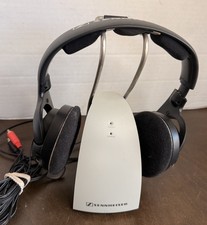 Sennheiser HDR 120 Wireless RF Stereo Headphones w/ TR120 Charging Base Tested