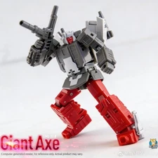 Dr.Wu MS-37D Giant Axe Mini Transformable Action Figure Anime Color Collectible