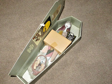 The Nightmare Before Christmas SALLY in Silver Coffin Smiling Face 1999