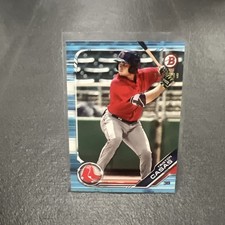 2019 Bowman Draft - Triston Casas #BD-87 Sky Blue /499 (RC)