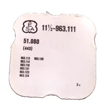 ESA  963.111 Setting Lever watch part #443