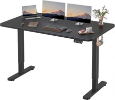 55 X 24 Inches Electric Height Adjustable Standing Desk Large Sit Stand up Desk