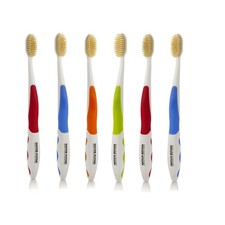 Flossing Toothbrushes, Sensitive Teeth  Gums, 6 Pack