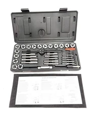 PERFORMANCE TOOL W4001DB 40pc SAE TAP AND DIE SET NF, NC, NPT