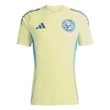 Adidas Club America Short Sleeve Jersey M Men New Yellow Mexico