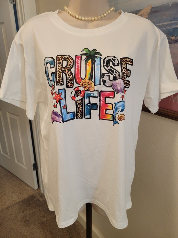 CRUISE  T SHIRT SZ L NWOT 