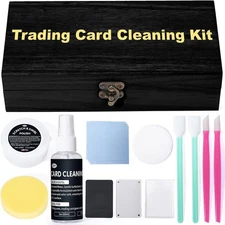 Trading Card Cleaning Kit, Scratch Repair, Non-Abrasive, Safe for Sports Cards