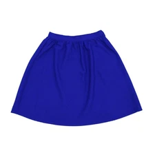 True Decadence Women's Mini Skirt UK 14 Blue 100% Polyester Short Mini