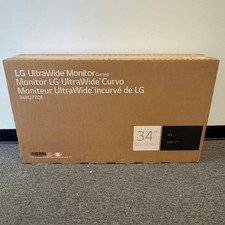New LG 34 34BQ77QE Led-Backlit LCD IPS 60Hz Curved Monitor