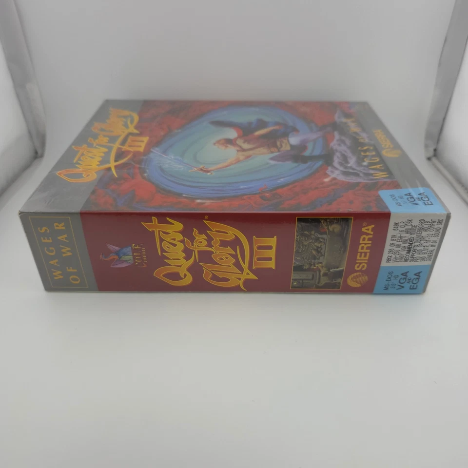Quest for Glory III: Wages of War, 1992, Big Box, New & Sealed - Image 4 of 4