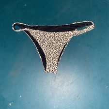 Leopard Print Bikini Bottom Size Small