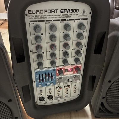 Behringer EUROPORT EPA300 ポータブルPAシステム Behringer EUROPORT EPA300 Portable PA System | Guitar Center