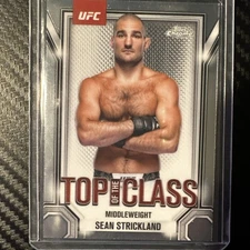 2025 Topps Chrome UFC - Top of the Class Sean Strickland #TTC-5