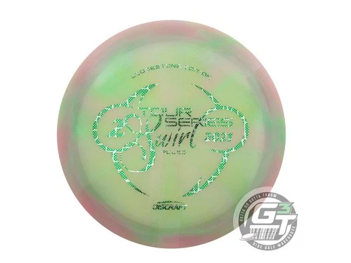 USED Discraft [LEDGESTONE] Z Swirl Pulse 170-172g Lime-Pink Driver Golf Disc
