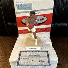 RARE!! MUHAMMAD ALI Figurine Salvino Sports Legends #3/60. EXCLUSIVELY for ALI!!