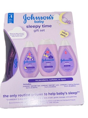 Johnson's Baby Sleepy Time Bedtime Gift Set with  Assorted Styles 
