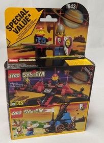 LEGO Royal Knight&rsquo;s Castle (6090) + Additional Castle Section from Set 1843