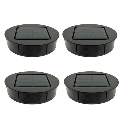 4 Pack Top Housing for Solar Landscape Lighting