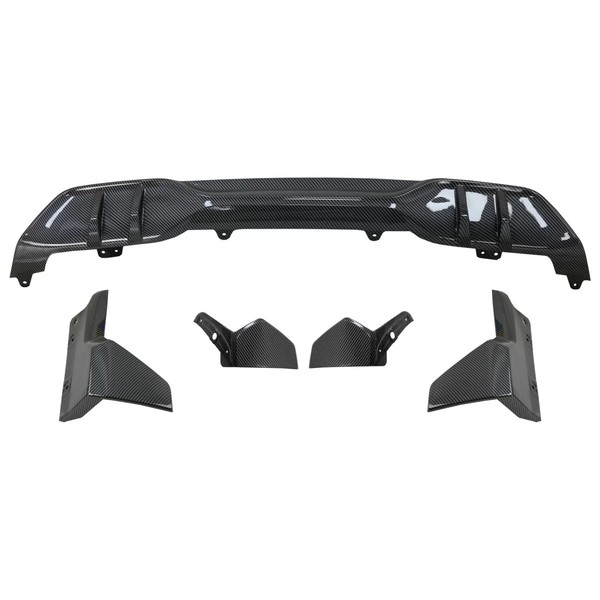 Aero Bodykit StoßFäNgerlippe Diffusor FüR BMW X5 G05 18-22 M Perform Carbon Look-image