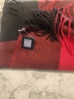 Victoria Leland Women's Plaid Fringe Scarf Red Black Gray Cream — photo 1