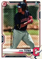 2021 Bowman #BP-128 Jose Tena Prospects
